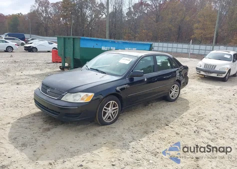 2000 Toyota Avalon Xl z USA, uszkodzony, nr VIN 4T1BF28B4YU113121
